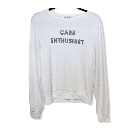 Wildfox Sweaters - WILDFOX Carb Enthusiast Jumper